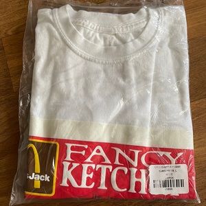 Cactus Jack McDonald’s ketchup shirt in a Large